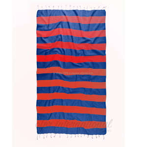 Serviette Double Peshtemal 100% Coton, 100x180cm PEST106-PINK ORANGE Rainbow Collection Turkiye - Product Image 5