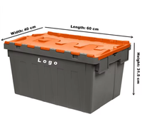 Caisses et boîtes en plastique, emballages logistiques de grande taille, boîtes solides en polypropylène, empilables, pliables, caisses de manutention, boîtes de rangement