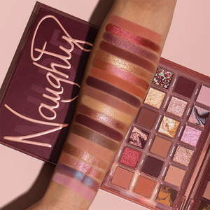 18 Color Vegan <strong>Eyeshadow</strong> Palette Nude Shimmer Matte Metallic Waterproof Long Last Eye Shadow Manufacture
