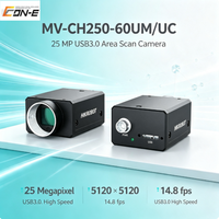 Caméra de vision industrielle USB3.0 25MP, obturateur à défilement CMOS, 14,8 ips, haute résolution, inspection AOI PCB MV-CH250-60UM-UC