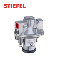 Vanne de régulation de rapport gaz/air série VRG STIEFEL 10:1 à bride/filetage OEM pour brûleurs de chaudières industrielles Chine Protection IP54 DN15-DN50
