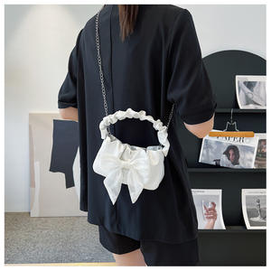 I-0903 Lady Factory New Fashion ZIP Closure Single Strap Crossbody Small <b>Square</b> Handbag - Product Image 5