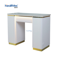 Table de manucure professionnelle exclusive pour salons de beauté Tables de manucure de luxe légères
