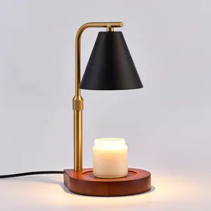 Electric Candles Wax Warmers Lamps for Jar Candles Burner Adjustable Height Dimmable Light Modern Scented Timer Candle Lamps