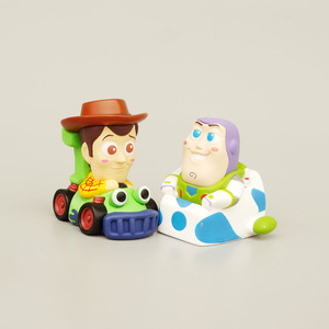 Cartoon 3D PVC Woody Buzz Toys Action Figures accessori per la decorazione della casa dell'auto bambole ciondolo Action Figures For Kids Gifts Toys - Product Image 3