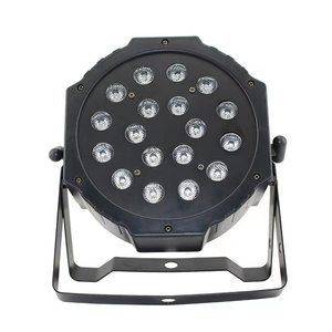 Mini <span class=keywords><strong>Led</strong></span> <span class=keywords><strong>Par</strong></span> Có Thể Ánh Sáng LED18 Nhựa <span class=keywords><strong>Par</strong></span> Đèn Chiếu Sáng Sân Khấu - Product Image 1
