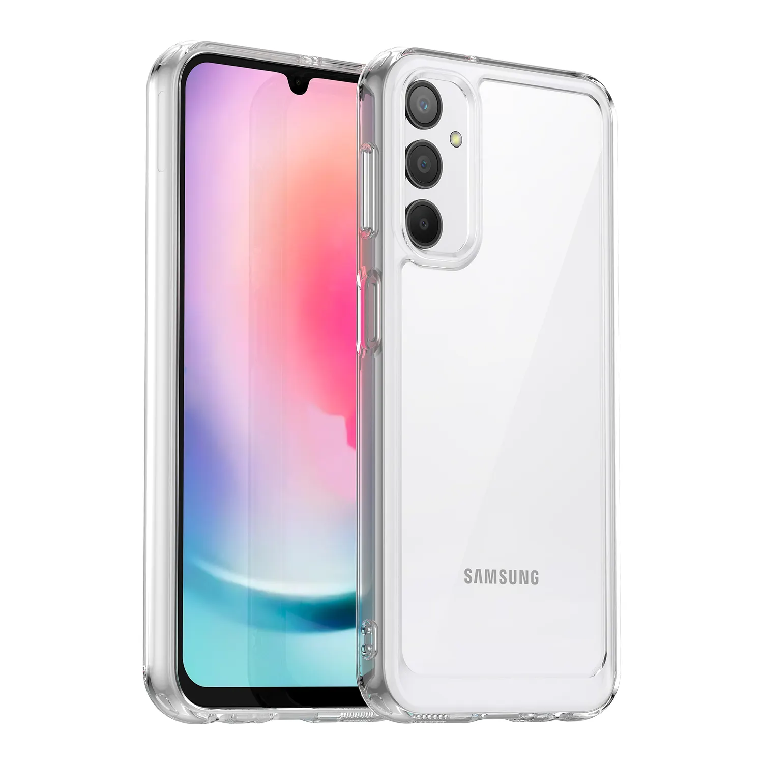 Capa para celular Samsung Galaxy A24 4G A34 5G A35 A55 2024 multicolorida mais nova série colorida de alta qualidade anti-queda