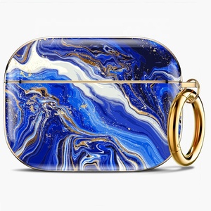 2023 Hot Sale Electroplated Gold Hard PC Shockproof Protective <strong>Cover</strong> <strong>Case</strong> with Hook for <strong>AirPods</strong> <strong>Pro</strong> 2 <strong>Case</strong> <strong>Cover</strong> - Ready Stock - Product Image 4
