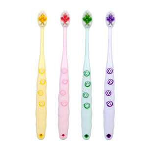 Brosse à dents personnalisable à poils souples pour adultes, en nylon, pour usage domestique, pack familial, protection des gencives sensibles - Product Image 1