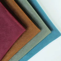 Tissu en suède gaufré en polyester et élasthanne pour vestes et vêtements d'hiver, idéal pour meubles, sacs et canapés - Vente en gros