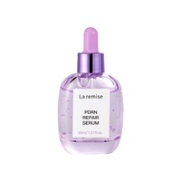 Sérum réparateur complexe OEM Bifida Ferment Lysate Centella Asiatica 30ml, violet clair translucide, soulagement des rougeurs, soin de la peau du visage