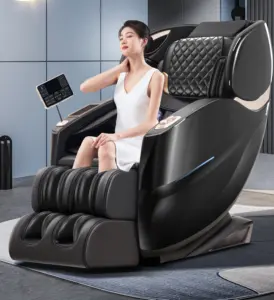 Electric Sofa Luxury Shiatsu Kneading Heating Therapy Air Pressure Massage Armchair 4d Massage Chair With Touch Screen