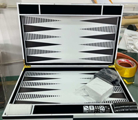 Jeu de backgammon de voyage de luxe en acrylique fait main sur mesure, en lucite, vente en gros, pour enfants