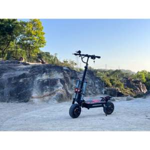 Scooter Eléctrico Todoterreno Boyueda de 11 Pulgadas, 60V 6000W 38Ah, Plegable, para Adultos - Product Image 4
