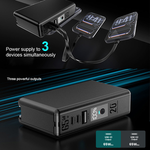 Bán trạng thái rắn Pin qi2.2 từ ngân hàng điện không dây 20000mAh 65W gan nhanh PD sạc máy tính xách tay Sạc di động - Product Image 6