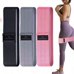Wholesale Custom 3 Level Resistance 14-50 lb Eco-Friendly Fabric Strips Fitness Exercise <b>Workout</b> Hip Loop Yoga Resistance <b>Bands</b> - Product Image 2