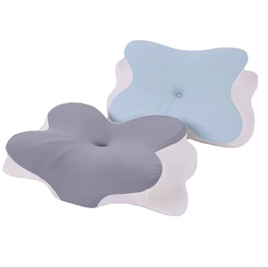 Einzigartiges Design Schmetterlings form Gebärmutter hals kissen Nackens ch merzen Linderung <span class=keywords><strong>Memory</strong></span> <span class=keywords><strong>Foam</strong></span> Ergonomische Unterstützung Solid/Marine Side Back Magen - Product Image 1