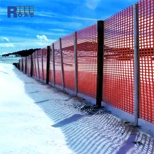 70-200GSM Plastik-Sicherheitszaun orange mesh netz abnehmbar temporär flexibel warnungsschranke industrielle Verwendung Bau
