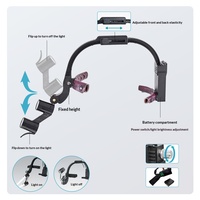 Miroir grossissant, lampe frontale dentaire, lampe chirurgicale, loupe binoculaire, haute définition, best-seller