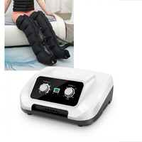 Bottes de compression d'air pour le drainage lymphatique, machine de thérapie de compression des jambes, idéales pour la maison, le bureau, le salon, la clinique