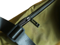 Sac banane unisexe en nylon imperméable avec logo personnalisé, grand format, sac banane, sac de ceinture, sac de poitrine, sac banane, pochette pour téléphone