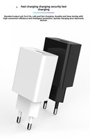 Adaptateur secteur USB 5V 2A 10W QC2.0 avec prise EU, chargeur de bureau universel pour téléphone portable, montre intelligente et écouteurs - Écologique
