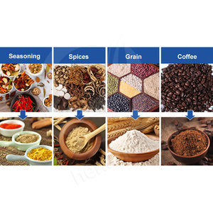 OCEAN 食品香料糖粉研磨机亚麻籽姜黄研磨机盐粉碎机带除尘器 - Product Image 6