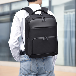 Sac à dos pour <span class=keywords><strong>ordinateur</strong></span> portable imperméable personnalisé pour hommes et femmes, grande capacité, décontracté, 15,6 pouces, sac à dos pour étudiants, sac d'école - Product Image 4