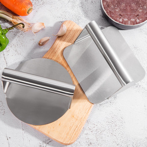 Penekan <span class=keywords><strong>Burger</strong></span> besi tahan karat Premium untuk wajan memasak logam panggangan Bbq penekan <span class=keywords><strong>Burger</strong></span> Pres - Product Image 5