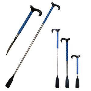 Corne à chaussures portable en acier inoxydable avec cuillère à chausse-pied évolutive à long manche pour hommes et femmes - Product Image 1