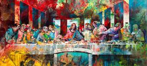 La Última Cena, Pintura al Óleo de <span class=keywords><strong>Da</strong></span> <span class=keywords><strong>Vinci</strong></span>, Pósteres Decorativos para Pared, Impresiones, Cuadros para Sala de Estar, Decoración Moderna para el Hogar - Product Image 6
