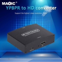Componente del convertidor Hdmi 1080p a convertidor Hdmi 5 Rca Rgb Ypbpr A Adaptador convertidor de video Hdmi