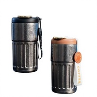Thermos en titane isolé personnalisé avec logo, design élégant et de niche ; Tasse isotherme haut de gamme, sensation de luxe léger, préservation de la chaleur