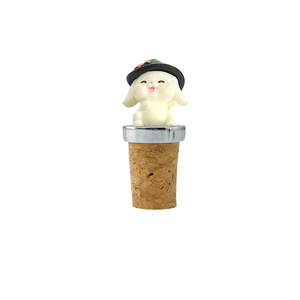 Witch Hat Rabbit <b>Wine</b> <b>Stopper</b> Cork Reusable Halloween Decoration Silver Color Sealed Vacuum Function - Product Image 1