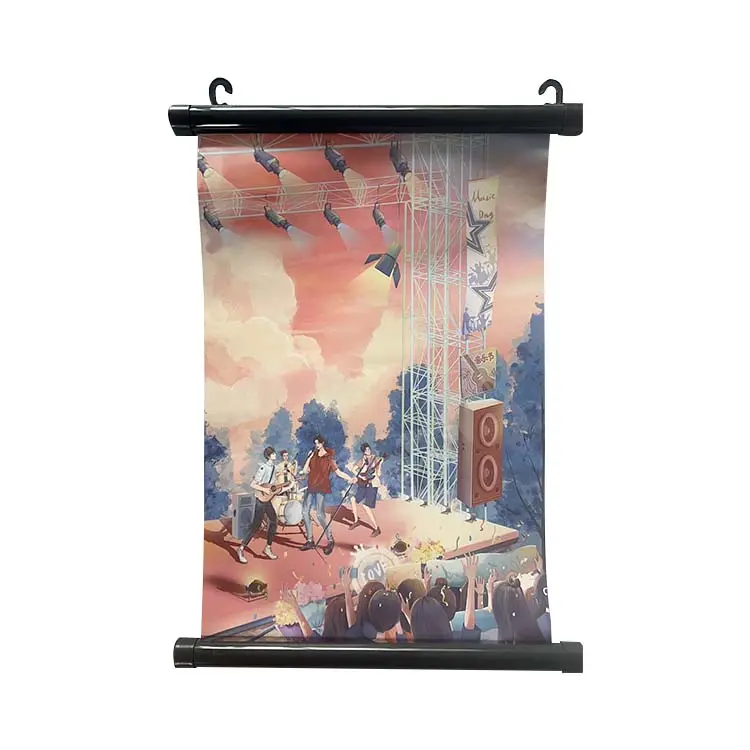 High Quality Wholesale Cheap Secondary Yuan Custom Anime Scroll Printed Poster Picture