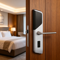 Sistema de Cerradura para Habitaciones de Hotel con Tarjeta de Acceso y Tarjeta Llave para Hoteles PRND, Duradero, Chapado en SUS 304, Antirrobo, Impermeable