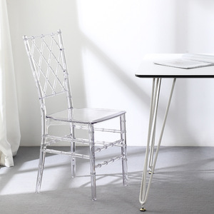 Sillas transparentes <span class=keywords><strong>de</strong></span> rejilla <span class=keywords><strong>de</strong></span> nuevo diseño para restaurantes y bodas, hoteles, fiestas, eventos, <span class=keywords><strong>silla</strong></span> desmontable - Product Image 1