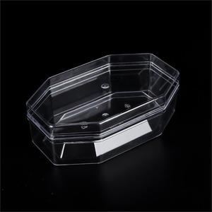 <span class=keywords><strong>PS</strong></span> bát giác nhựa trong suốt niêm phong hộp cho đám cưới kẹo Biscuit Pastry bao bì sử dụng cho bánh sandwich sô cô la salad - Product Image 3