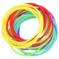 Bracelets en gelée de silicone Bracelets en caoutchouc colorés pour filles