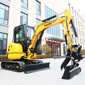 Heavy Duty 3.5 Ton Epa Certified for Engine Crawler <b>Mini</b> Excavator with Motor Pump Gear Farm Use Small Size Free Shipping - Product Image 1