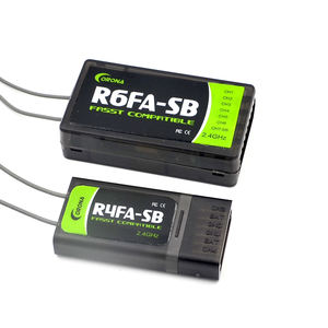 CORONA R4FA-SB/ R6FA-SB 2.4GHZ <span class=keywords><strong>FUTABA</strong></span> FASST <span class=keywords><strong>COMPATIBLE</strong></span> S. RÉCEPTEUR de BUS POUR AVION RC - Product Image 1
