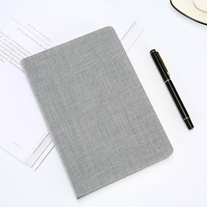 Diario de Tapa Dura con Cubierta de Tela de Lino, Impresión de Serigrafía Personalizada al por Mayor, con Logotipo Personalizado - Product Image 3