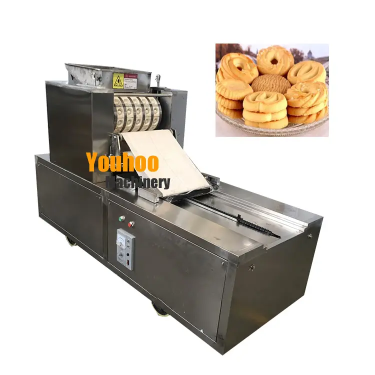 Commerciële Industriële Cookie Biscuit Extruder Machines Kleine Schaal Hond Koekjes Cookies Making Machine