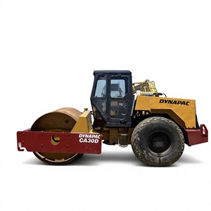 Rodillo Compactador DYNAPAC CA30D Amarillo, Maquinaria de Construcción, Motor de Alta Eficiencia Operativa, 1 Año de Garantía - Product Image 1