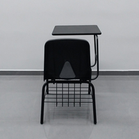 Chaise d'étudiant à prix de gros avec tablette d'écriture, chaise et bureau pour salle de classe, mobilier pour collège et lycée