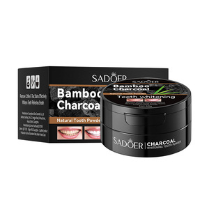 Poudre blanchissante pour les dents au charbon <span class=keywords><strong>de</strong></span> bambou saveur menthe naturelle 60g Sadoer OEM en gros – Élimine les taches <span class=keywords><strong>de</strong></span> <span class=keywords><strong>café</strong></span>, <span class=keywords><strong>de</strong></span> thé et <span class=keywords><strong>de</strong></span> fumée - Product Image 5