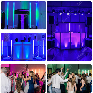 IP65 không thấm nước rgbwa 5in1 <span class=keywords><strong>LED</strong></span> ống pin không dây DMX uplight từ xa ứng dụng điều khiển <span class=keywords><strong>Pixel</strong></span> 360 ống đèn cho DJ Disco Đảng - Product Image 6