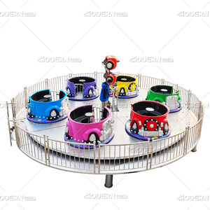Manège familial et divertissant « Tasse à café magique » avec remorque mobile, pour parcs d'attractions extérieurs/intérieurs, à vendre - Product Image 2
