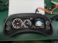 Affichage numérique du tableau de bord du cockpit virtuel LCD 12,3'' pour Cadillac Escalade 2003-2006