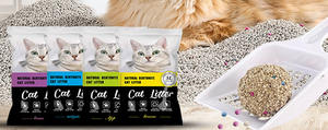 Arena para gatos de bentonita con forma de bola sin polvo, respetuosa con el medio ambiente, sin comentarios negativos - Product Image 2